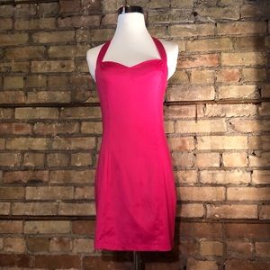 ASOS Limited Edition Hot Pink Bow Back Mini Sz 6